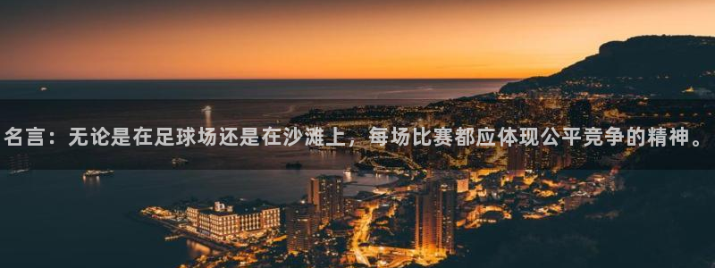 一竞技官网下载平台注册要钱吗：名言：无论是在足球场还