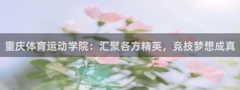 一竞技官网网址是多少：重庆体育运动学